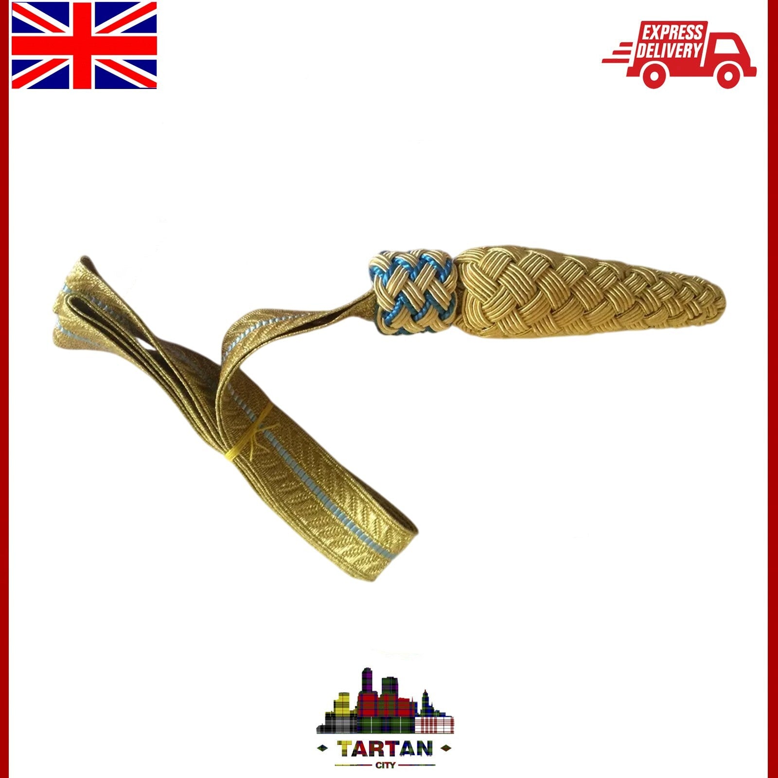 Gold RAF Officers Sword Knot – Royal Army Officer’s sword Tassel