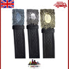 "Thistle Embossed Black Leather Kilt Belt with Piper Buckle - New"