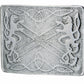 MEN'S SCOTTISH KILT BELT BUCKLES - CELTIC DESIGNS CHROME BUCKLES-Tc