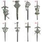 New Scottish Kilt Pin Various Design/kilt pin Chrome Finish 4"/Highland kilt pin