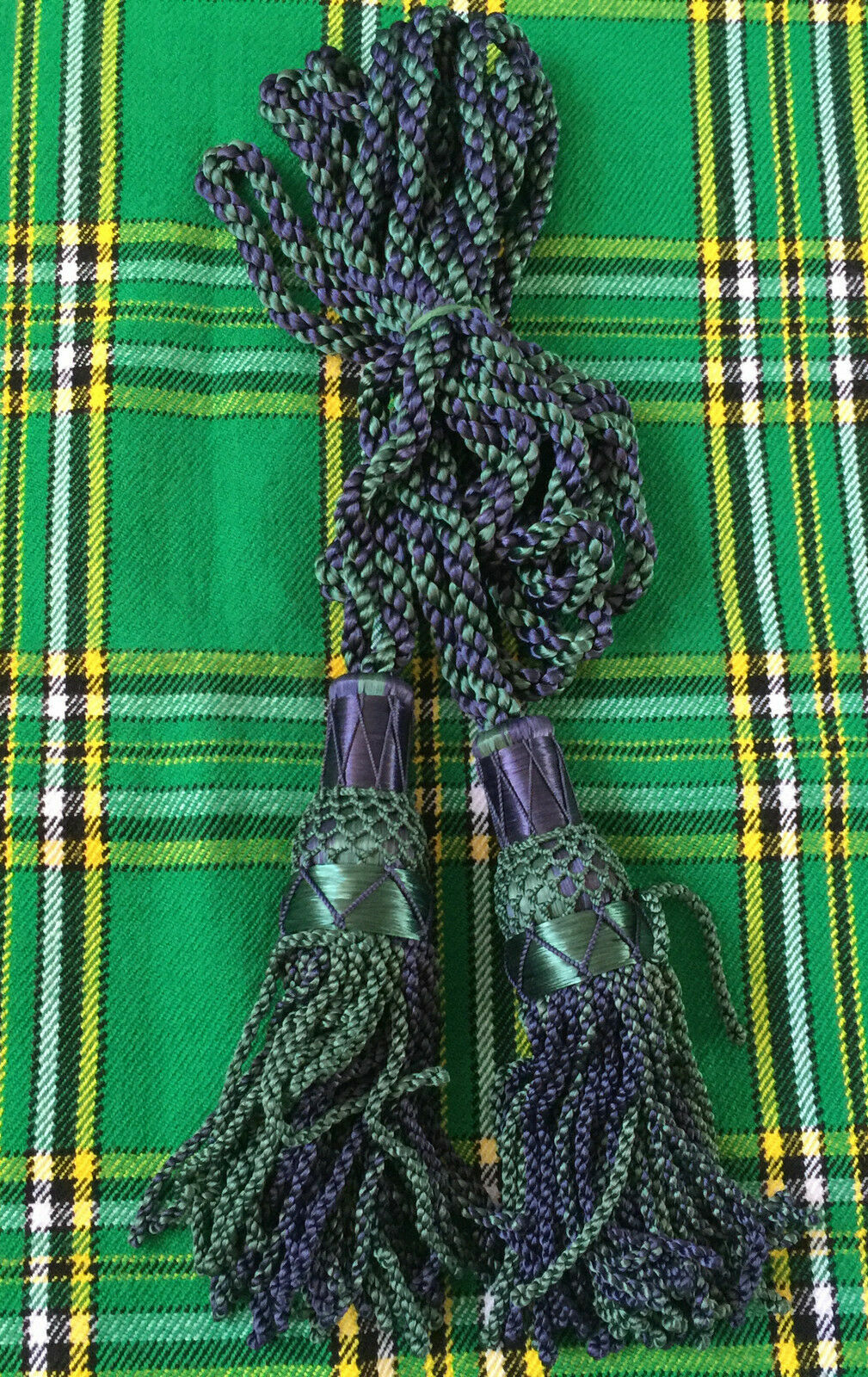 HIGHLAND GREAT SCOTTISH SILK BAGPIPE CORD DIFFERENT COLOR/bagpipe DRONE-Tc