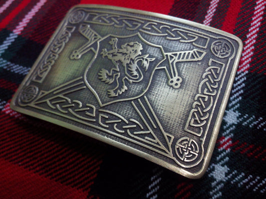 TC Men’s Kilt Belt Buckle Saltire Lion Rampant Antique/lion Rampant Kilt Buckles