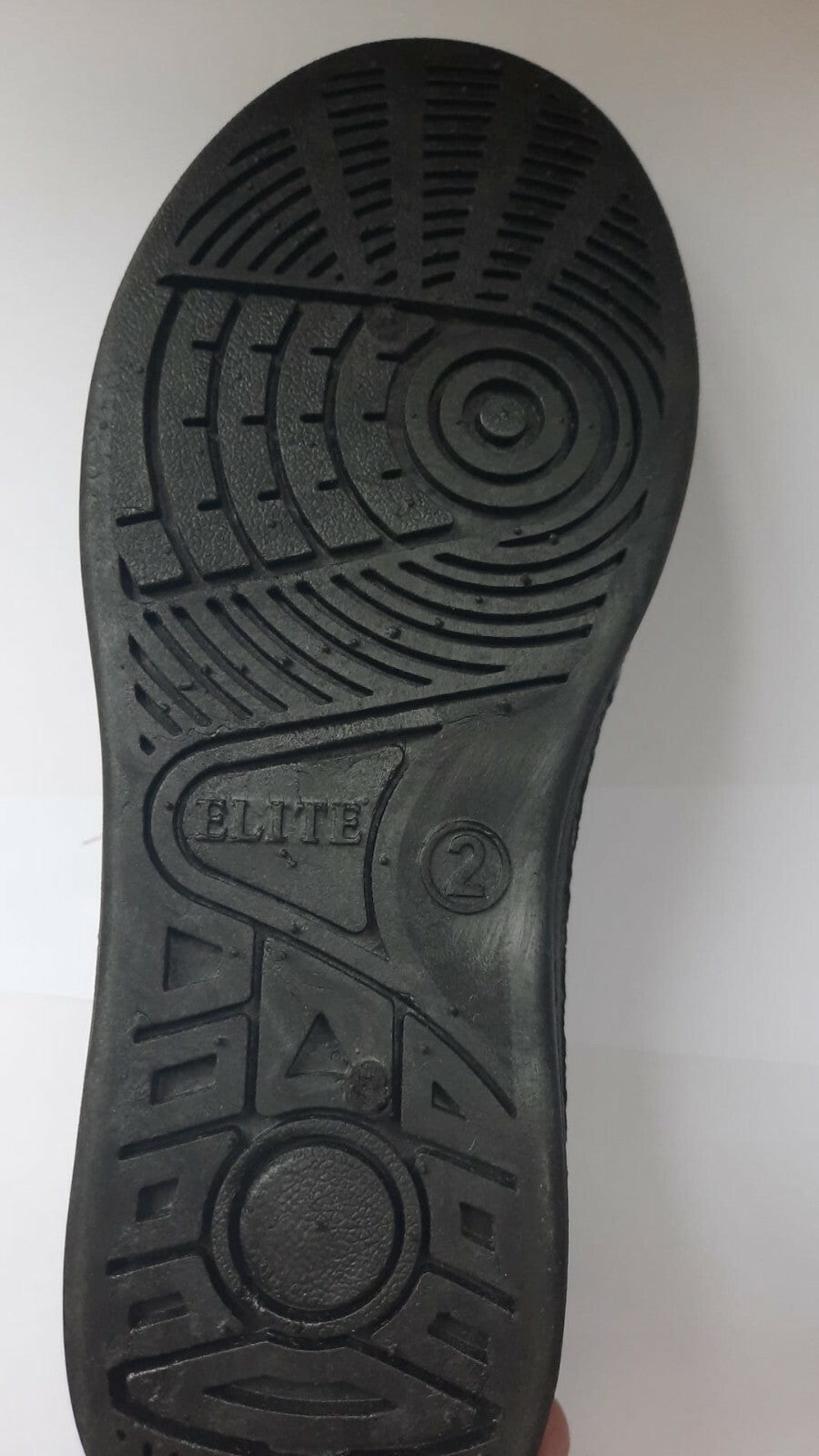 Boys Black Lace Up Flat Sole School Shoes Size UK 12,13,1,2,3,4