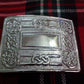 Mens Scottish CELTIC SWIRL Kilt Belt Buckle in Chrome Finish/CELTIC SWIRL Buckle