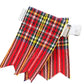 TC Highland Kilt Hose Sock Flashes Garter flashes tartan Pattern