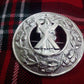 TC Men’s Scottish Kilt Fly Plaid Brooches ST Andrew Silver Plated/plaid brooches
