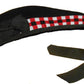 SCOTTISH Glengarry Wool Diced Hat CAP/Glengarry Hat Wool Black Red White Diced