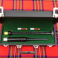 Scottish Highland Rosewood Silver Mounts Practice chanter+ carrying box+3 Reeds