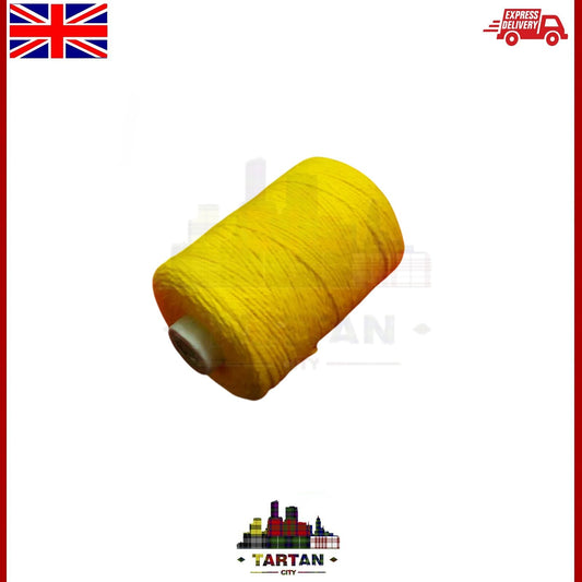 Top-Grade Yellow Hemp for Great Highland Bagpipes & Chanter–Excellent Durability