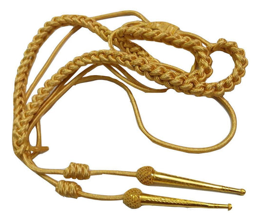 British Army Shoulder Aiguillette Golden Wire/Army Aiguillette Gold wire Cord