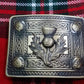 TC Men’s Celtic Kilt Belt Buckle Thistle Antique Finish/CELTIC kilt belt Buckle
