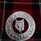 T C Men’s Kilt Fly Plaid Brooch Irish Harp Silver Plated/Kilt Brooches
