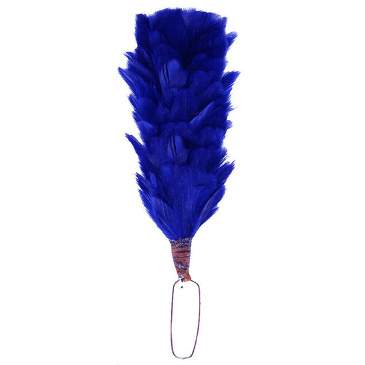 Glengarry Cap Royal Blue Plume Feather Hackle Balmoral Hat 15cm/6"-TC