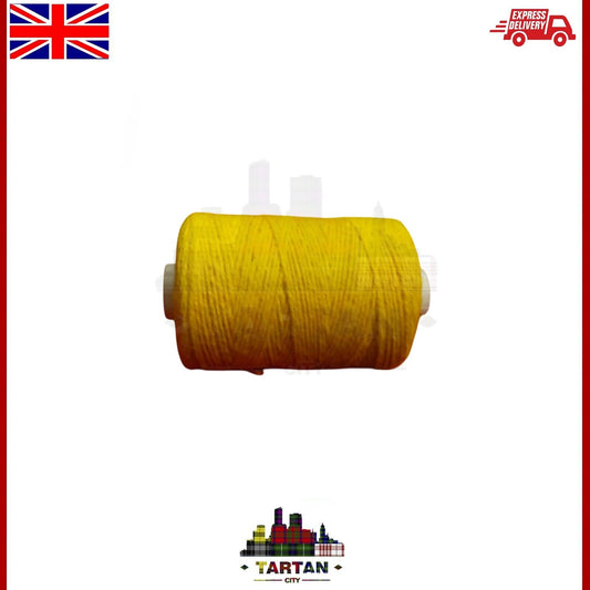 Top-Grade Yellow Hemp for Great Highland Bagpipes & Chanter–Excellent Durability