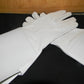 Piper Drummer Leather Gauntlets/Gloves White Soft leather Knight Templar