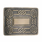 Tartancity Men's Kilt Belt Buckles - Antique Celtic Design, Scottish Style