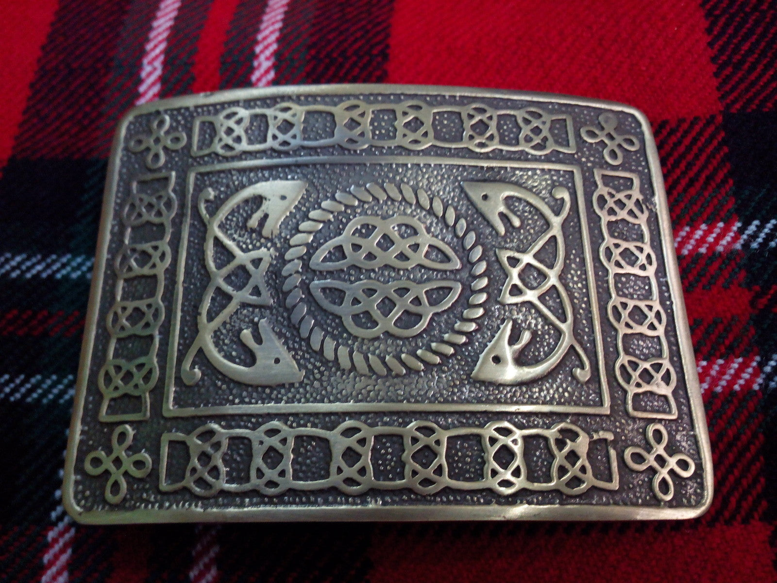 TC Men’s Kilt Belt Buckle Celtic Knot Antique Finish/CELTIC knot belt Buckle