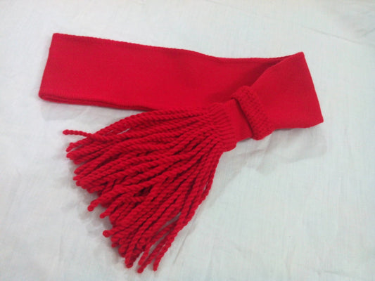 Army Sash Red wool/Sergeants Sgt red sash/Uniform Shoulder sash red 32",34",36"