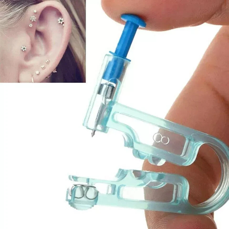 TC Disposable Ear Pierce Gun Ear Piercing gun disposable Sterilized Plastic