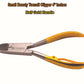 Chiropody Toe Nail Clippers for Thick Nails Cutter 4" Half Gold Colored Handle