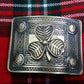 TC Men’s Kilt Belt Buckle Celtic Knot Work Antique/kilt Buckle Irish Shamrock