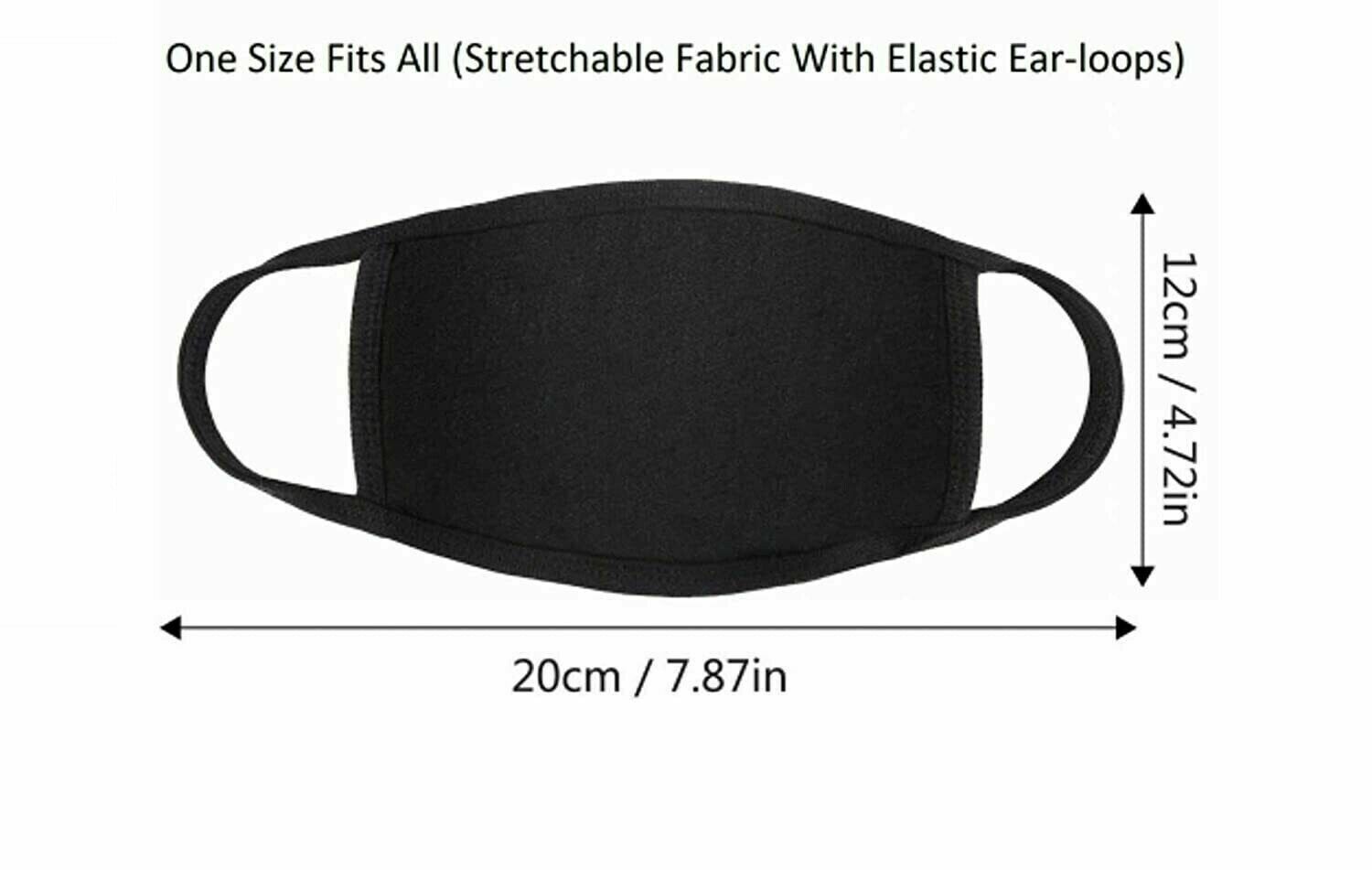 Reusable Washable Protective Stretchable Cotton Face Mask Anti Dust Nose/Mouth
