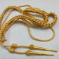 Army Aiguillette Gold Wire Cord/Officer US Military/British Navy Aiguillett/WWII
