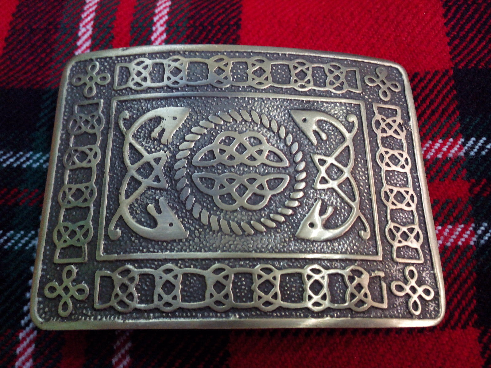 TC Men’s Kilt Belt Buckle Celtic Knot Antique Finish/CELTIC knot belt Buckle
