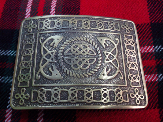 TC Men’s Kilt Belt Buckle Celtic Knot Antique Finish/CELTIC knot belt Buckle