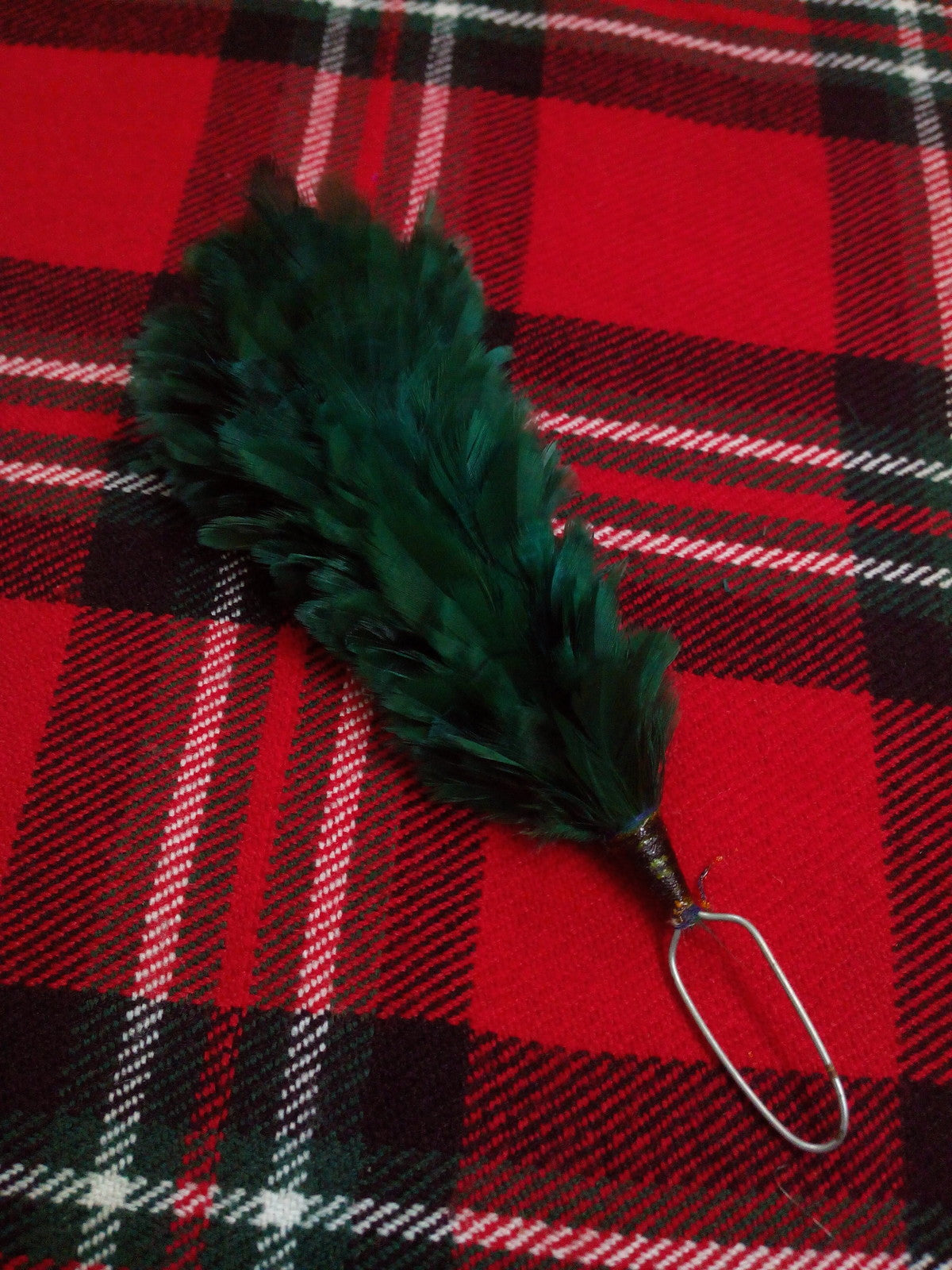 TC Feather Hackle Plume Glengarry Cap/Hats/Balmoral cap & hats/Highland Headwear