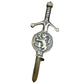 TC Celtic Sword Kilt Pin Lion Rampant Antique Finish 3.5"/lion Rampant Kilt Pins