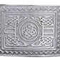 MEN'S SCOTTISH KILT BELT BUCKLES - CELTIC DESIGNS CHROME BUCKLES-Tc