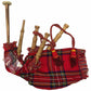 NEW Kids Junior Playable Scottish Tartan Bagpipes