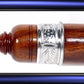 SCOTTISH BAGPIPE PRACTICE CHANTER Natural Rosewood NEW Engraved Mount & Sole
