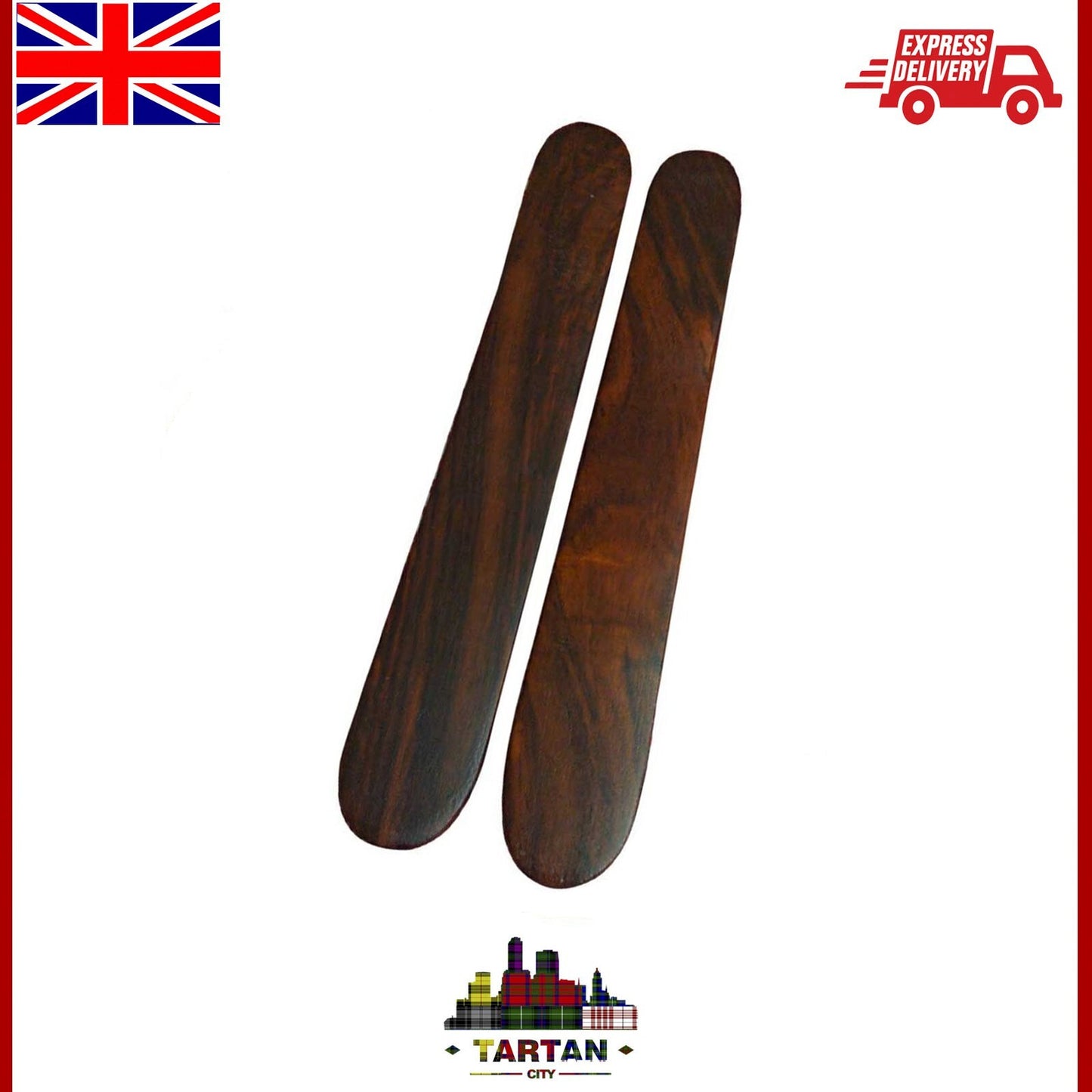 TC Percussion Folk Instruments Rhythm Stick Wooden/Rosewood rhythm Bones 8