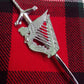 New Scottish Highland Celtic Irish Harp Kilt Pin/irish harp kilt pin/kilt pin