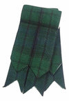 Mens Kilt Flashes Black Watch Tartan/Scottish Kilt Hose Sock Flashes Tartans