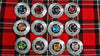 TC Men’s Kilt Fly Plaid Brooches Celtic Design Various Colors/Ladies Brooch Pins