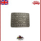 Vintage Scottish Highland Kilt Belt Buckle – Antique Celtic Design by Tartancity