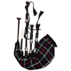 TC Scottish Great Highland Bagpipe Rosewood Black Color Silver/Scottish Bagpipes