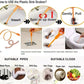 TC Long Drain UnBlocker 51cm 3x Stick Tool Hair Remover Sink Shower Bath Cleaner