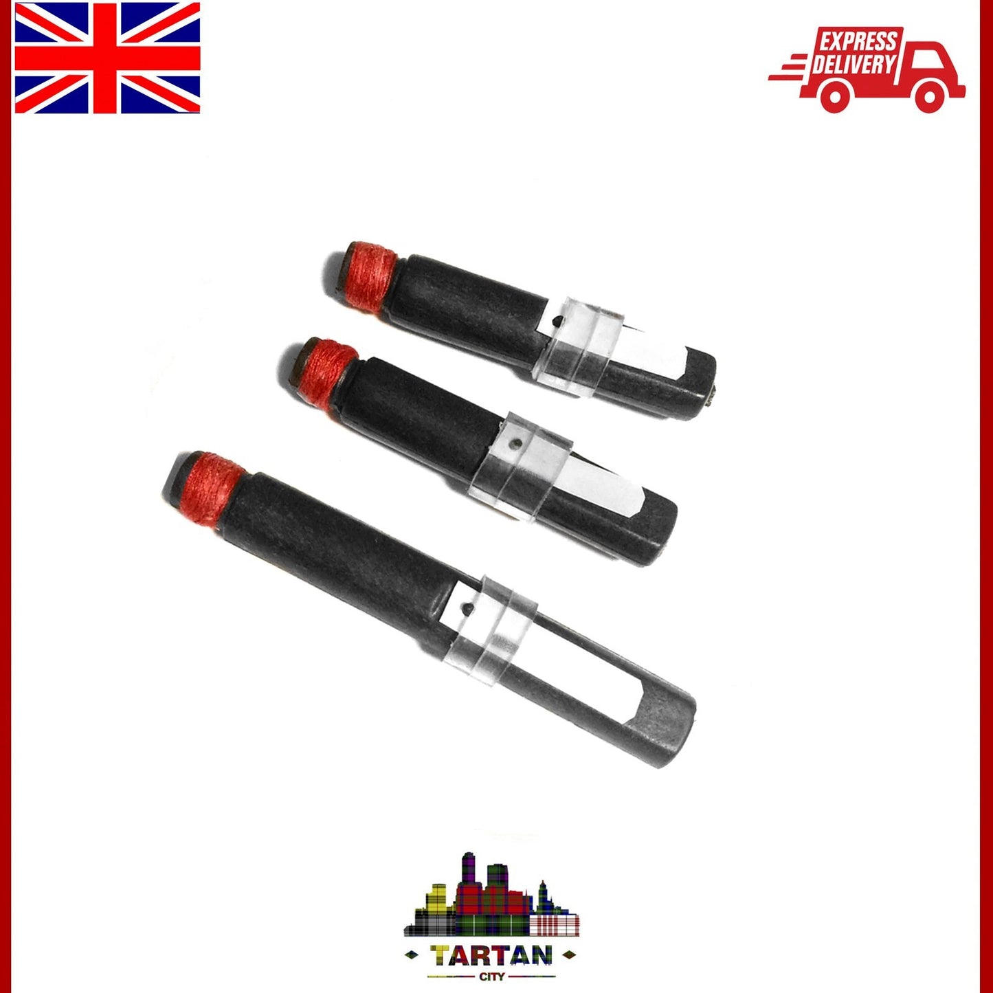 Synthetic Drone Reeds for Great Highland Bagpipes - TC Quality