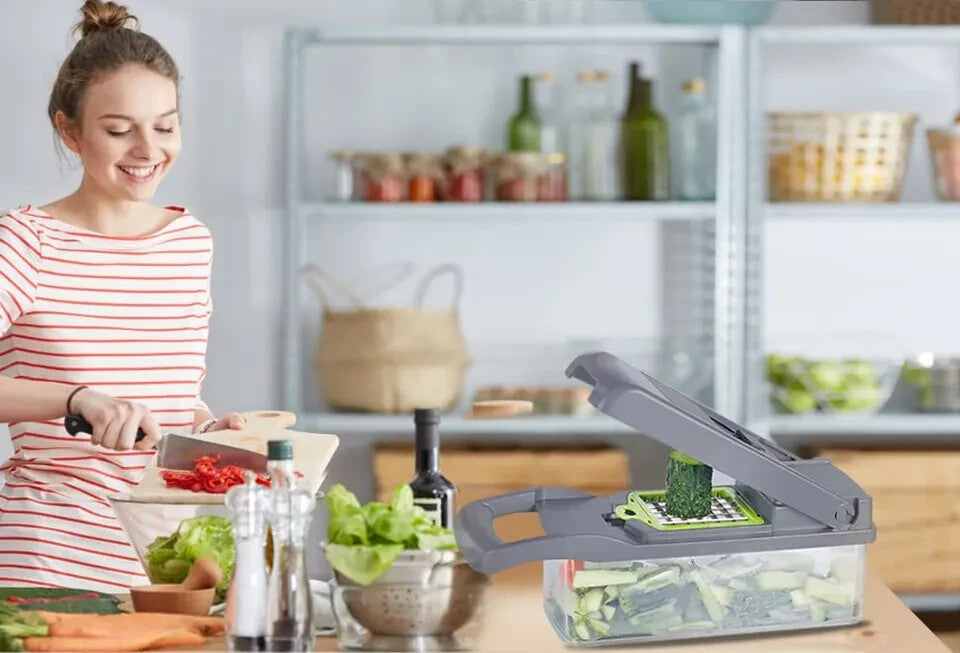 TC16in1 Vegetable Chopper Kitchen Mandoline vegetable Cutter Slicer Fruit Dicer