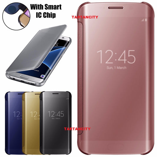 Slim Mirror Armour Shockproof Case Cover For Samsung Galaxy S7 Edge