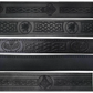 5 Leather Kilt Belt Adjustable size for Kilts Highland Black Embossed/Plain-TC