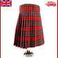Highlander Clothing: Authentic Royal Stewart 5-Yard Tartan Kilt by Tartancity