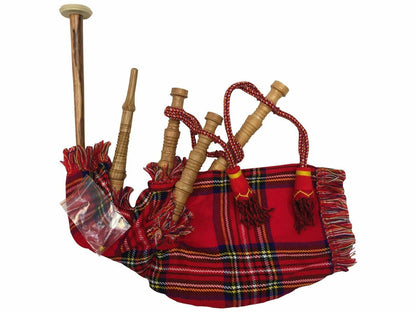 NEW Kids Junior Playable Scottish Tartan Bagpipes