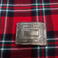 TC Men’s Kilt Belt Buckle Celtic Swirl Chrome/Scottish Kilt Buckle CELTIC swirl