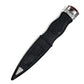 KILT SAFETY SGIAN DUBH DUMMY PEWTER MOUNT WITH DIFFERENT STONES - SD0019