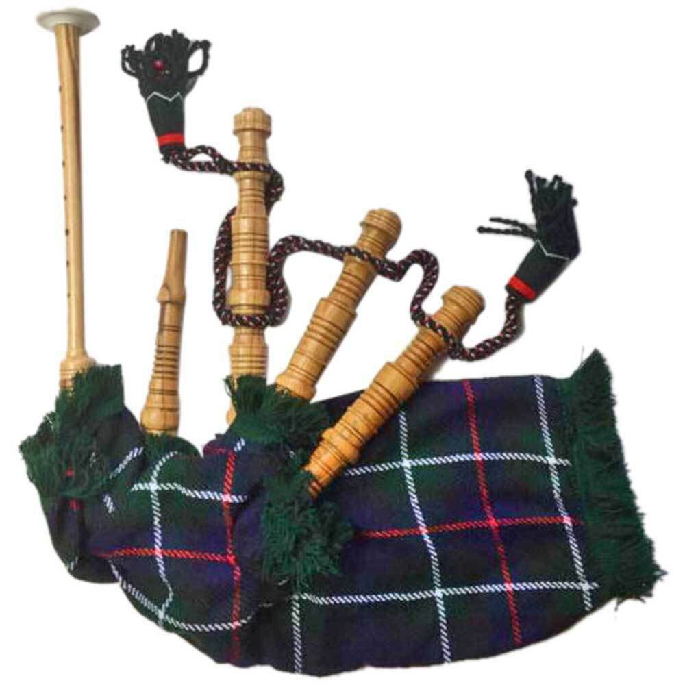 Child Bagpipe,Junior Playable Bagpipes/Kids Toy bagpipe Various Tartans/Gaita-TC